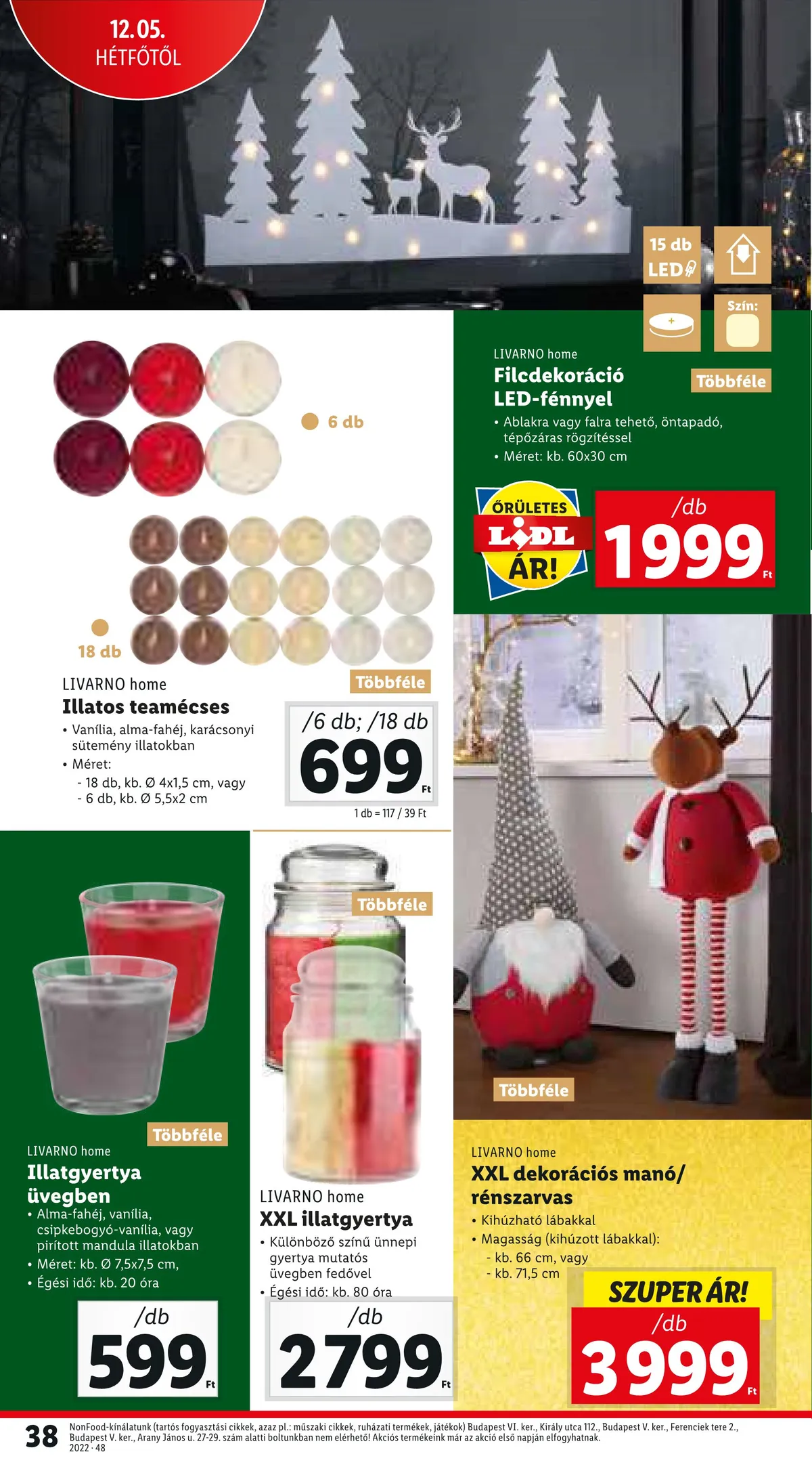 Lidl akciós újság 12.01–12.07 – 38. oldal