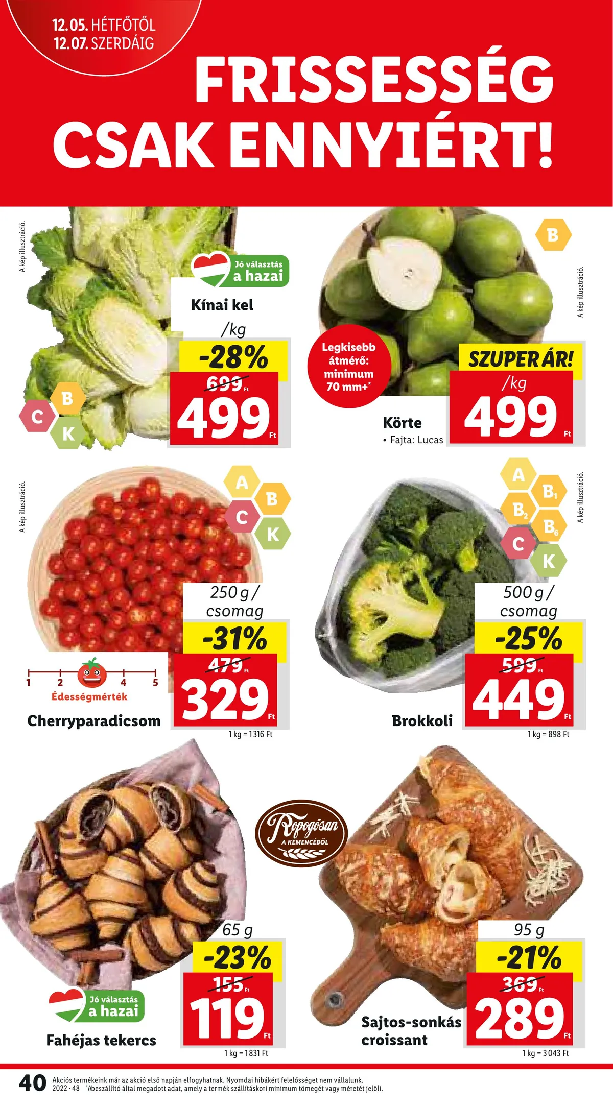 Lidl akciós újság 12.01–12.07 – 40. oldal