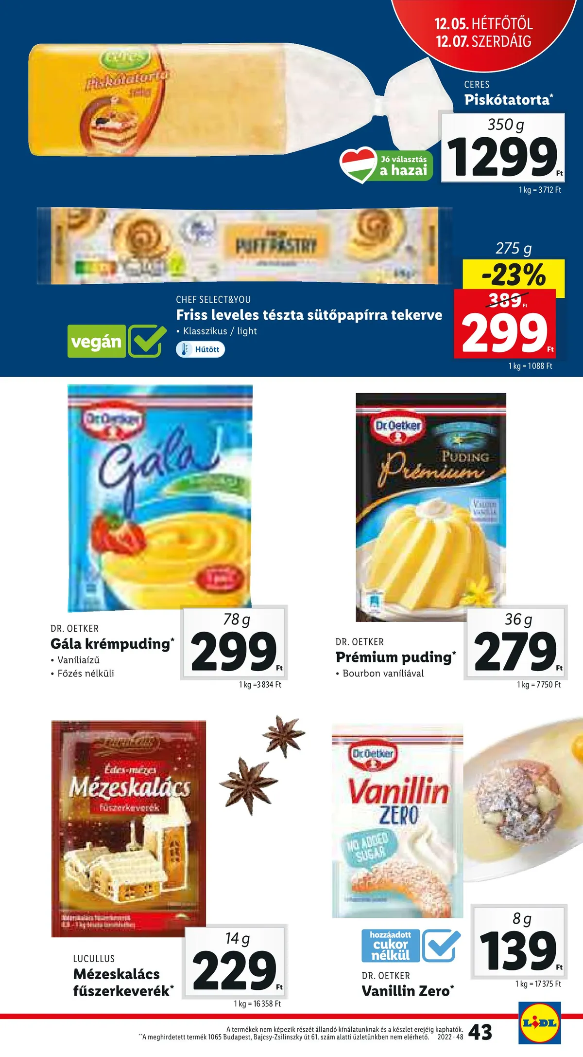 Lidl akciós újság 12.01–12.07 – 43. oldal