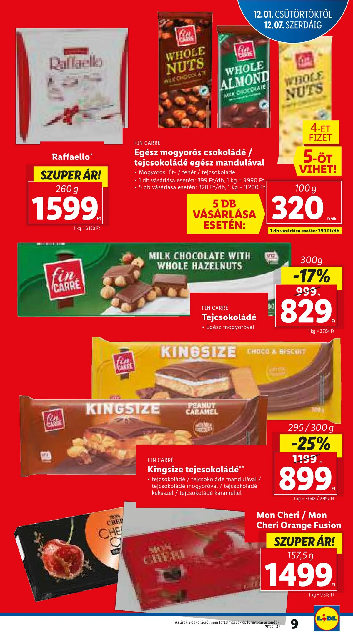Lidl akciós újság 12.01–12.07 – 9. oldal