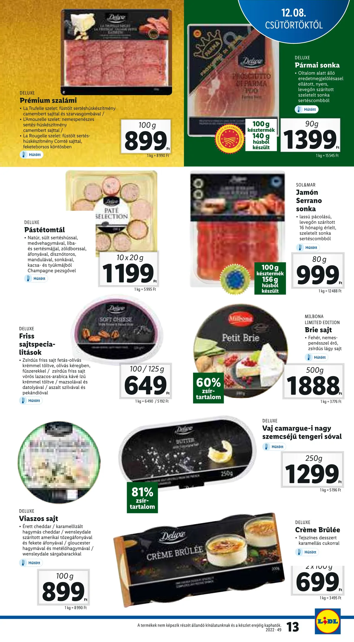 Lidl akciós újság 12.08–12.14 – 13. oldal