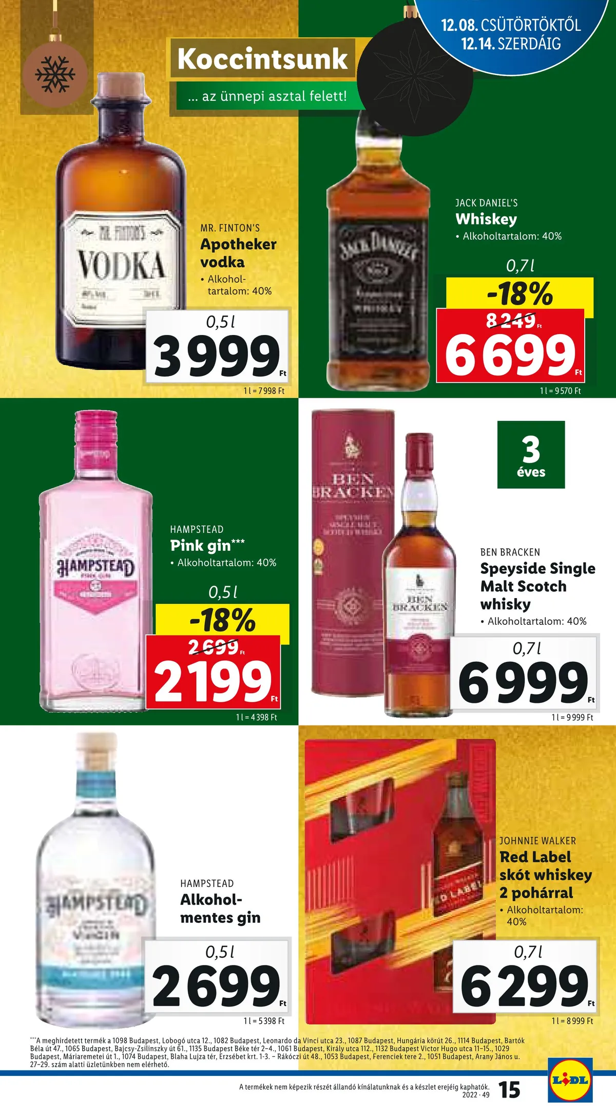 Lidl akciós újság 12.08–12.14 – 15. oldal