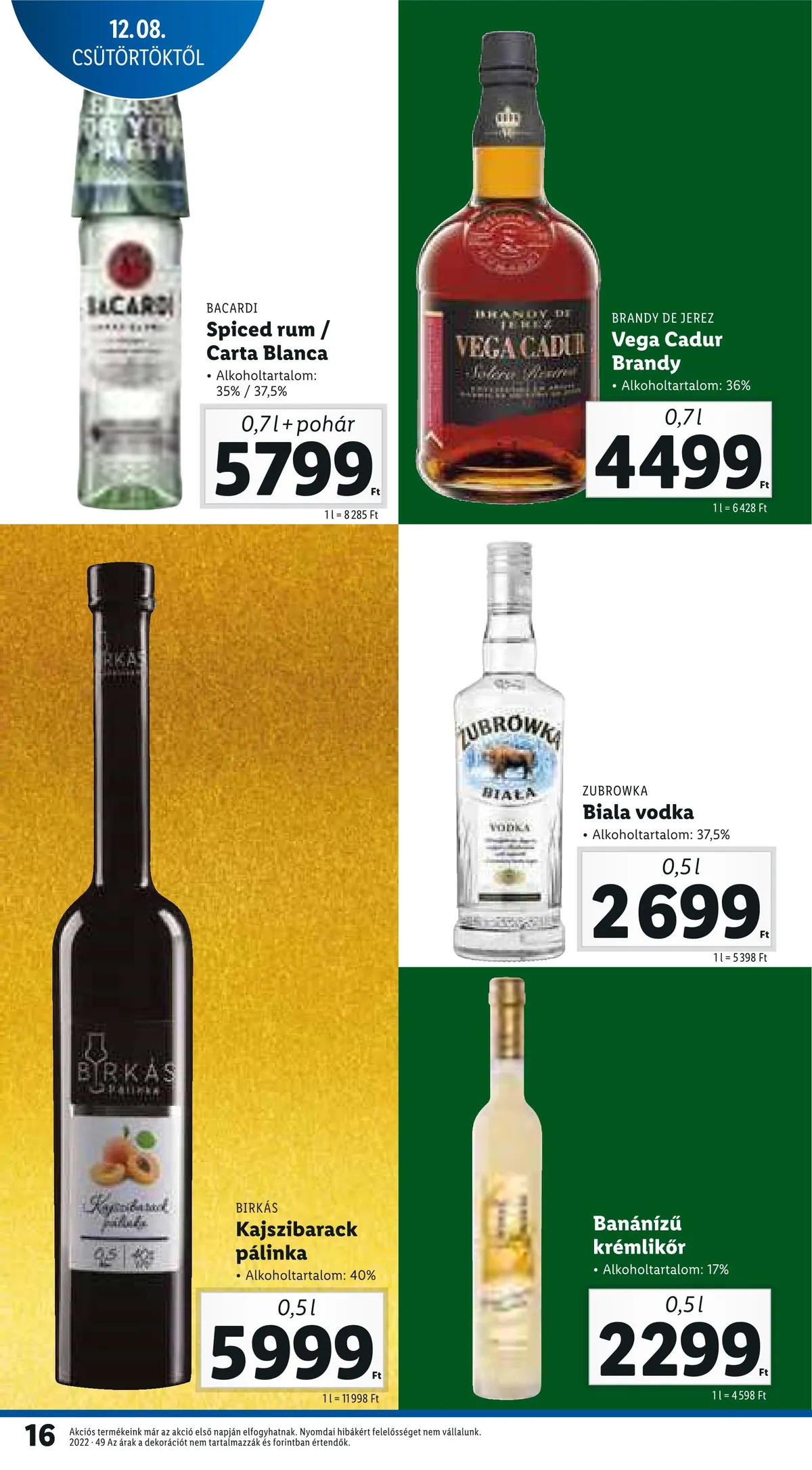 Lidl akciós újság 12.08–12.14 – 16. oldal