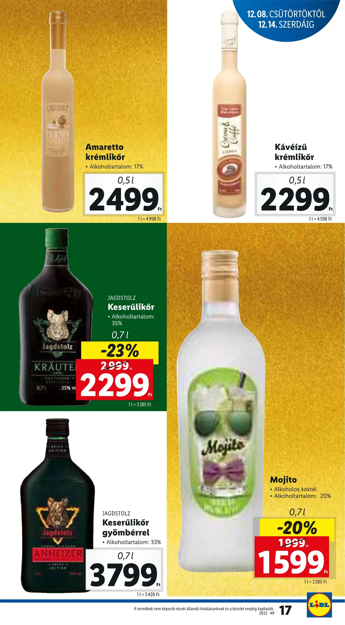 Lidl akciós újság 12.08–12.14 – 17. oldal