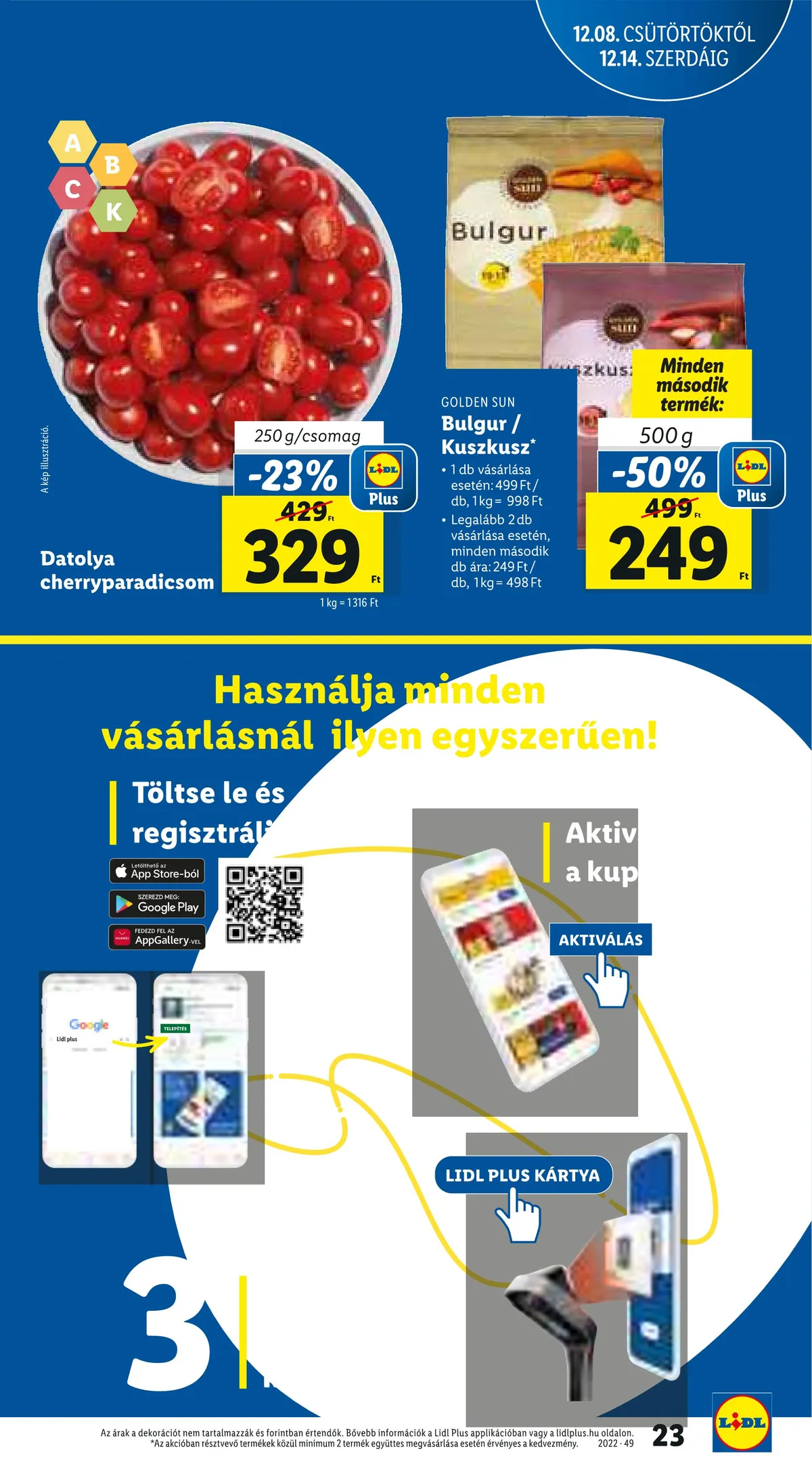 Lidl akciós újság 12.08–12.14 – 23. oldal