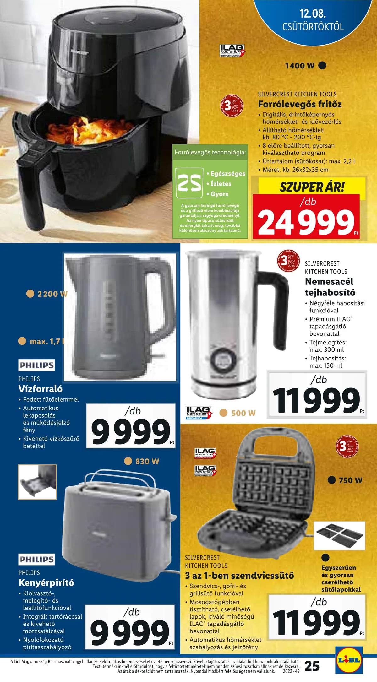 Lidl akciós újság 12.08–12.14 – 25. oldal