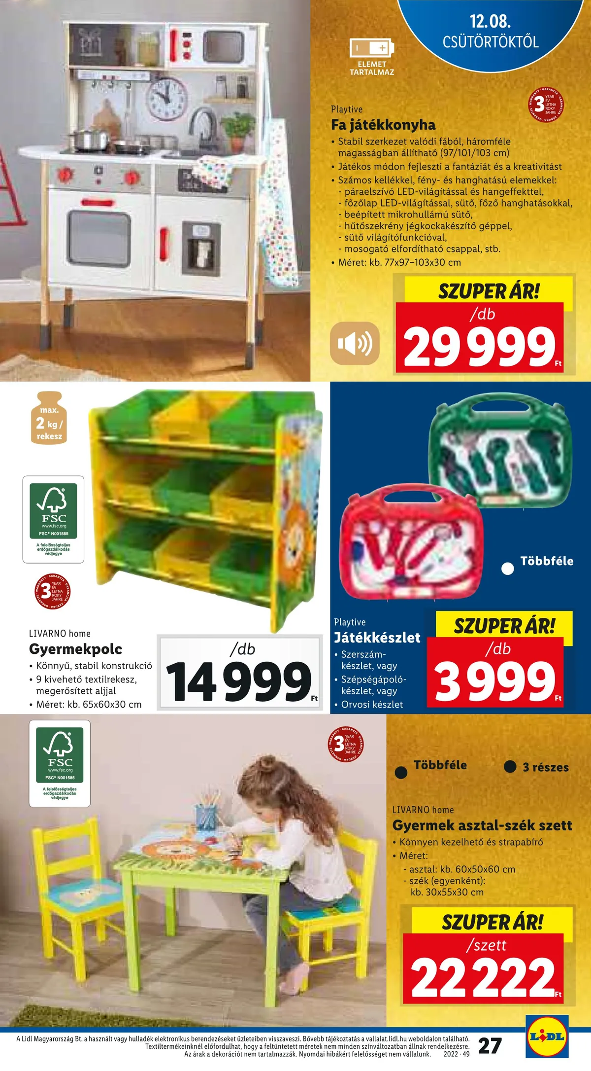 Lidl akciós újság 12.08–12.14 – 27. oldal