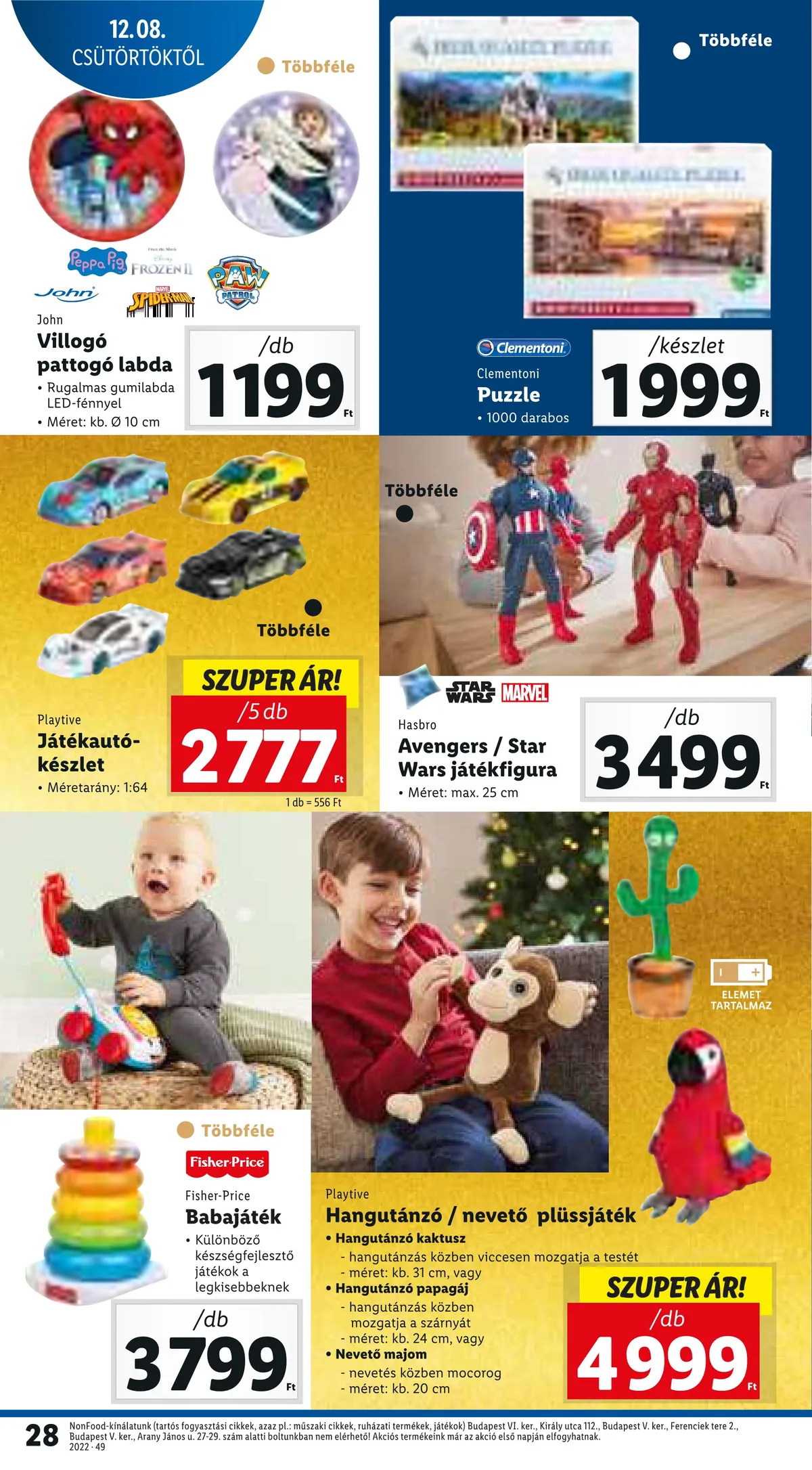 Lidl akciós újság 12.08–12.14 – 28. oldal