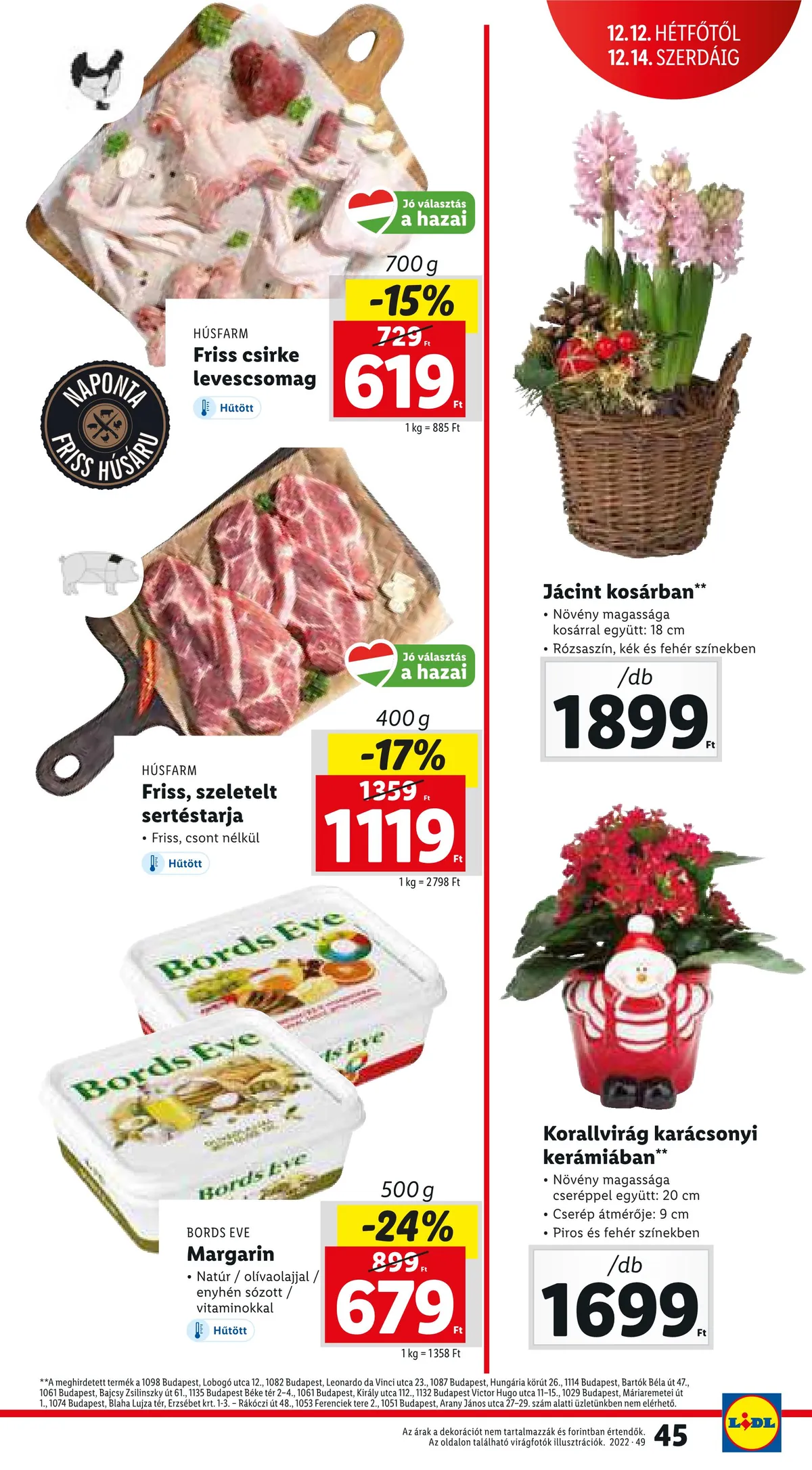 Lidl akciós újság 12.08–12.14 – 45. oldal