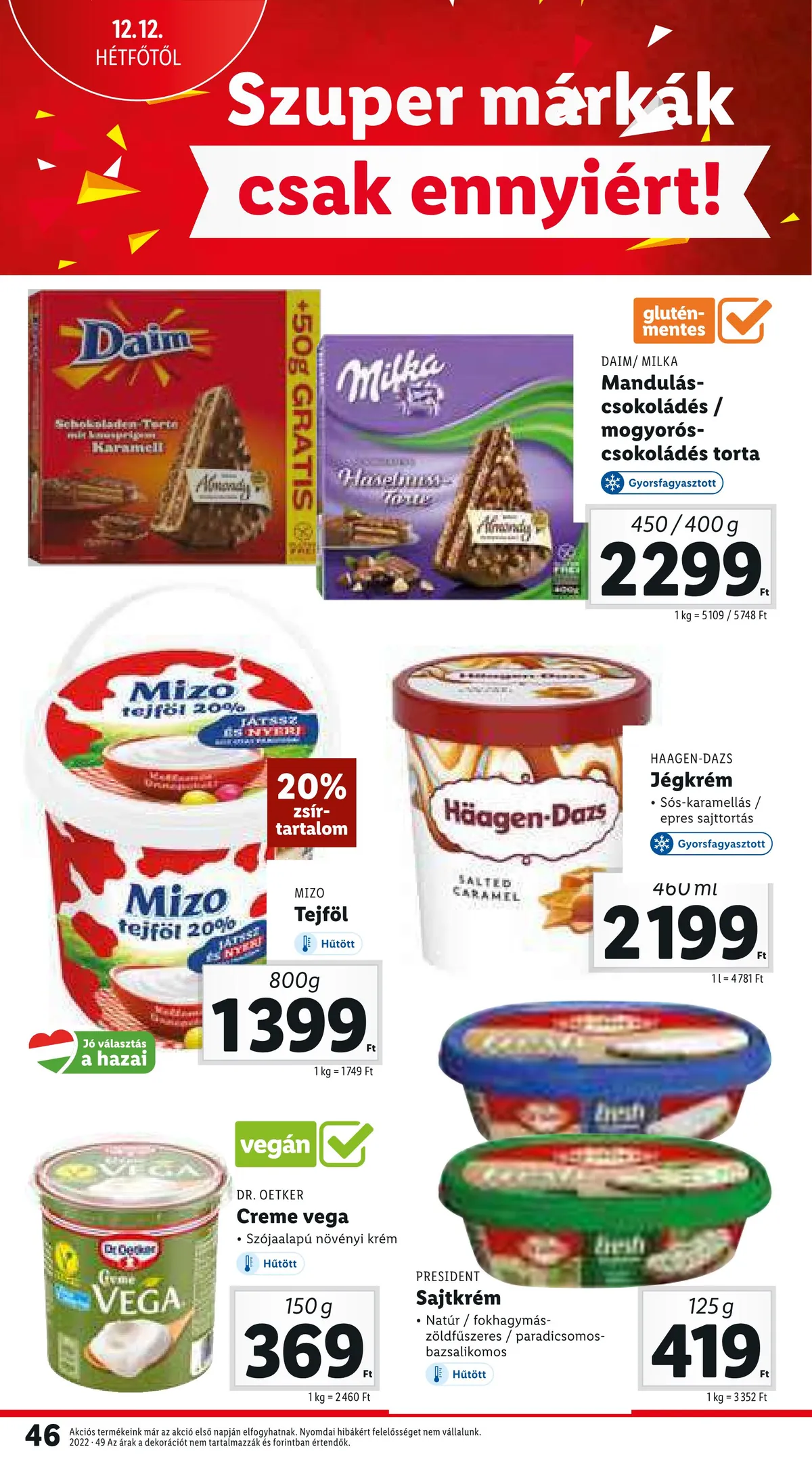 Lidl akciós újság 12.08–12.14 – 46. oldal