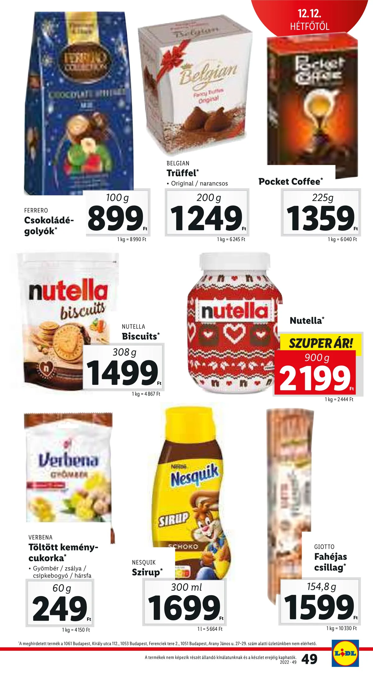 Lidl akciós újság 12.08–12.14 – 49. oldal