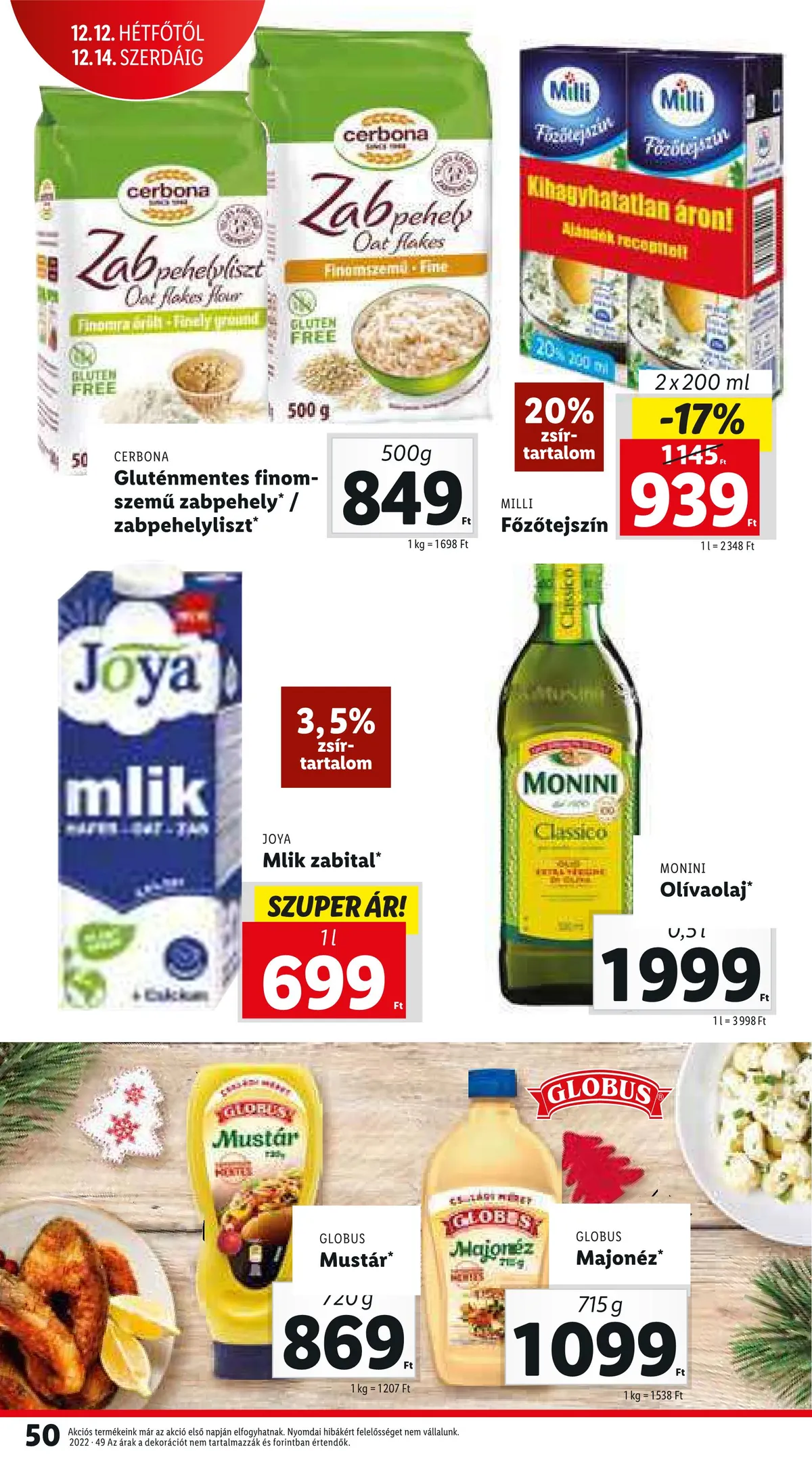 Lidl akciós újság 12.08–12.14 – 50. oldal