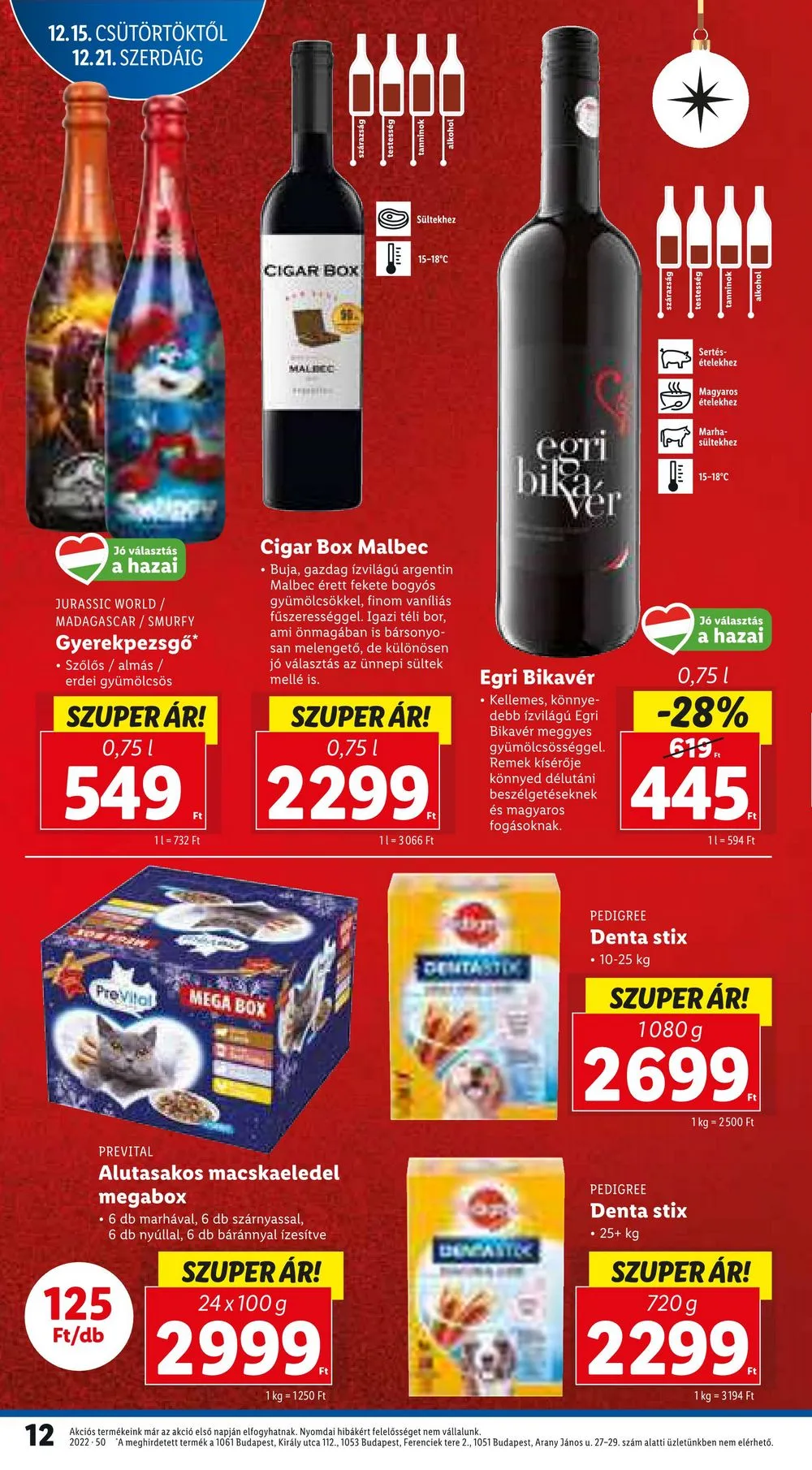 Lidl akciós újság 12.15–12.21 – 12. oldal