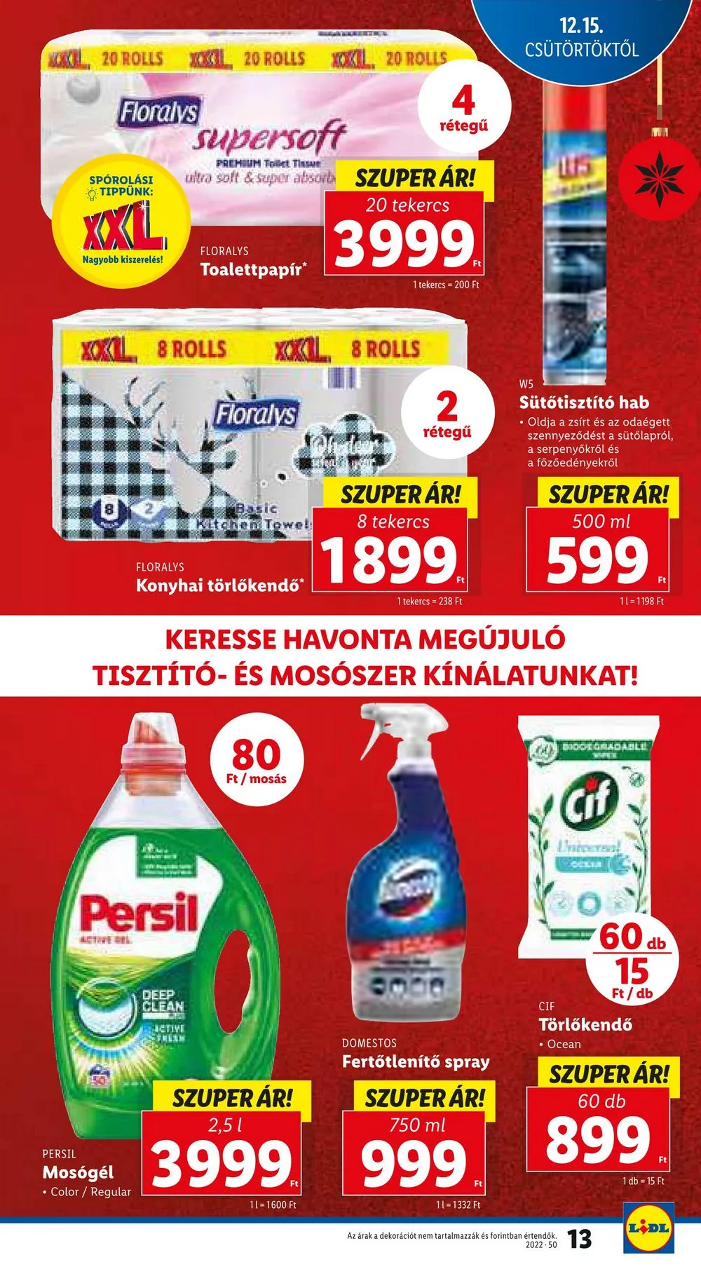 Lidl akciós újság 12.15–12.21 – 13. oldal