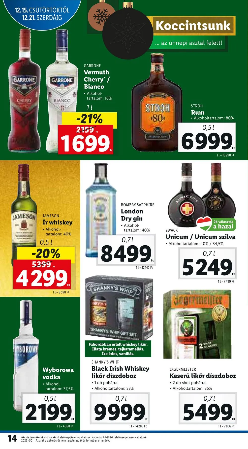 Lidl akciós újság 12.15–12.21 – 14. oldal