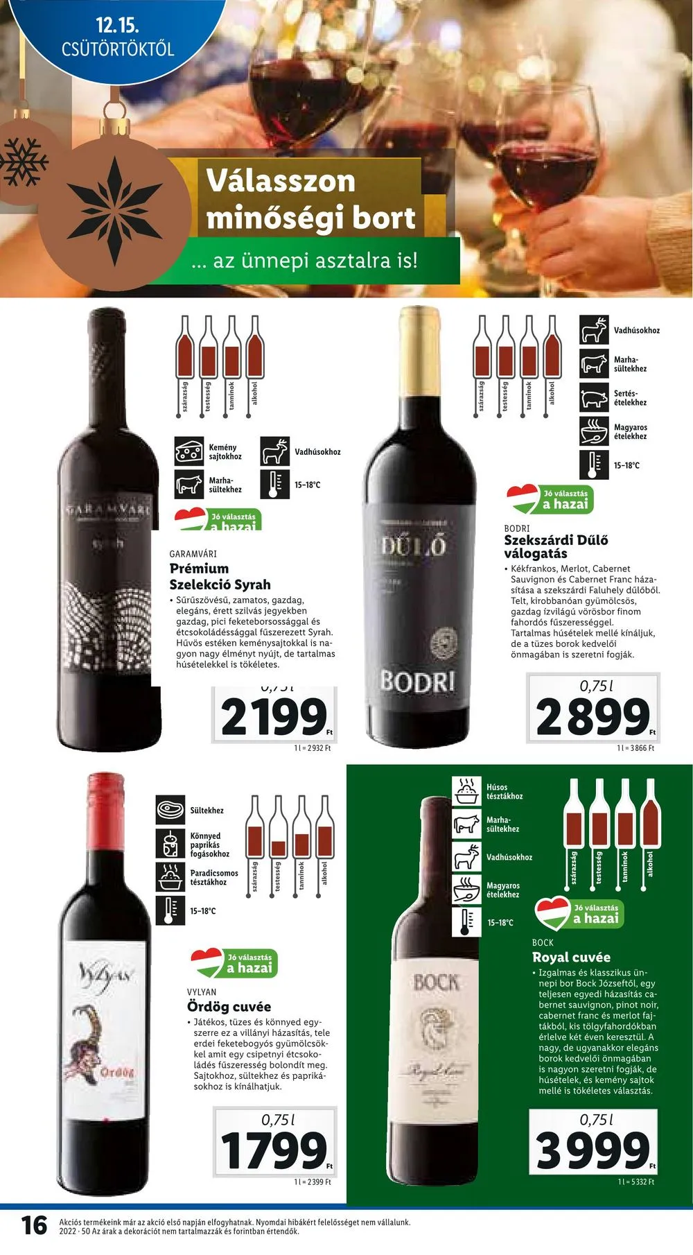 Lidl akciós újság 12.15–12.21 – 16. oldal