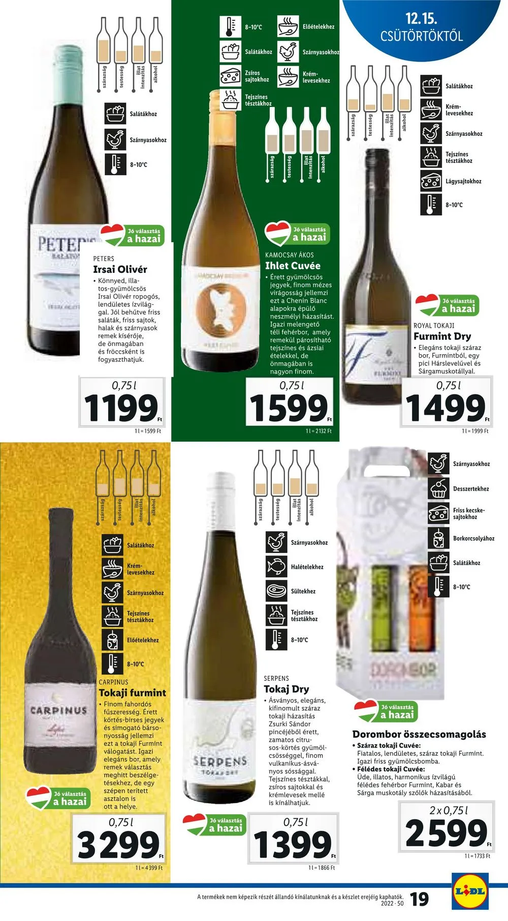 Lidl akciós újság 12.15–12.21 – 19. oldal