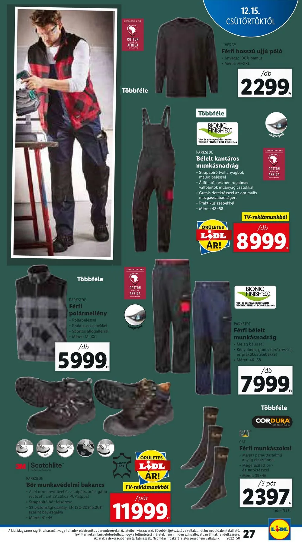 Lidl akciós újság 12.15–12.21 – 27. oldal