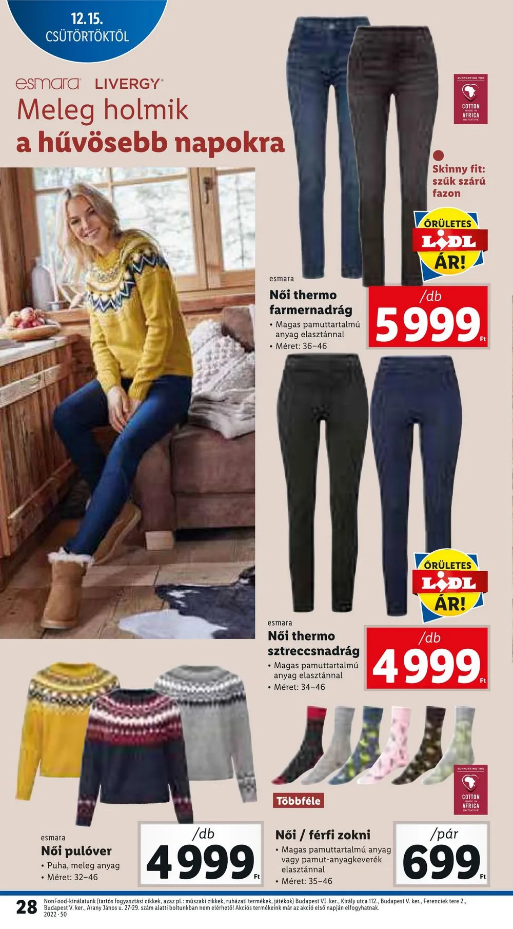 Lidl akciós újság 12.15–12.21 – 28. oldal