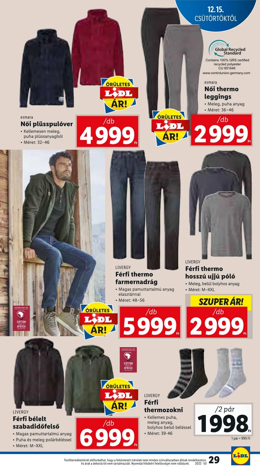 Lidl akciós újság 12.15–12.21 – 29. oldal