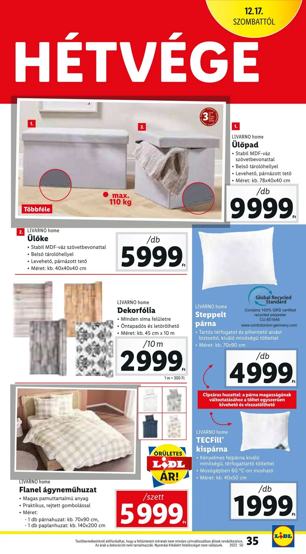 Lidl akciós újság 12.15–12.21 – 35. oldal