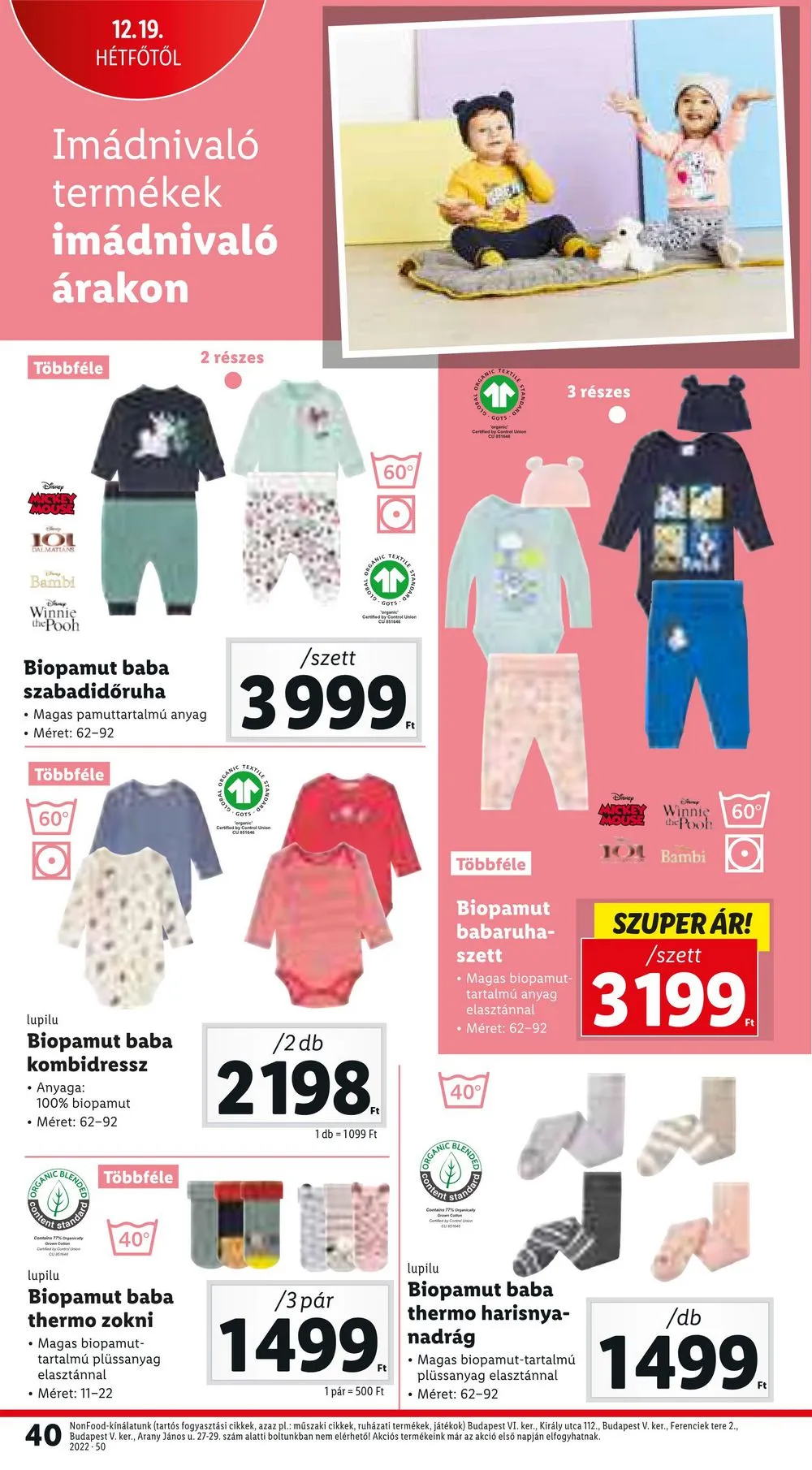Lidl akciós újság 12.15–12.21 – 40. oldal