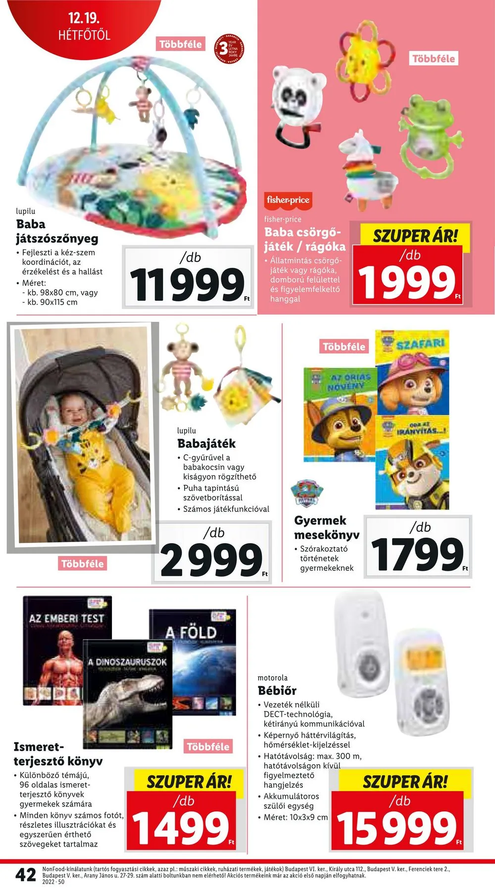 Lidl akciós újság 12.15–12.21 – 42. oldal
