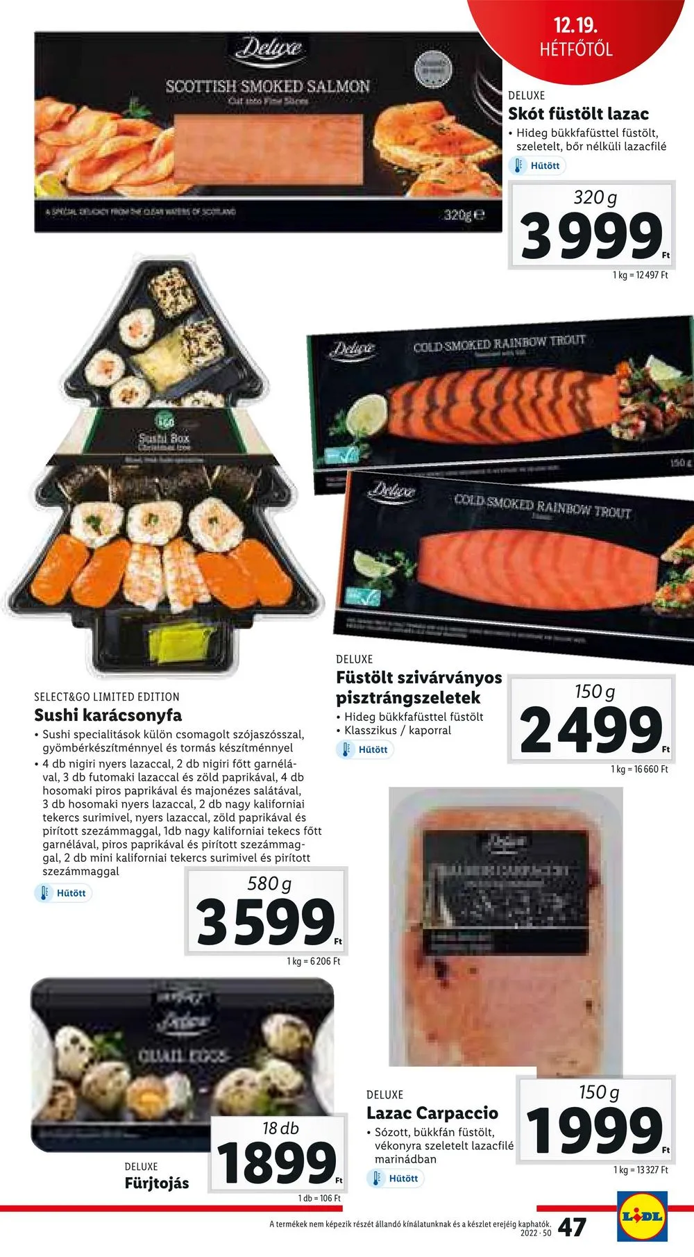 Lidl akciós újság 12.15–12.21 – 47. oldal