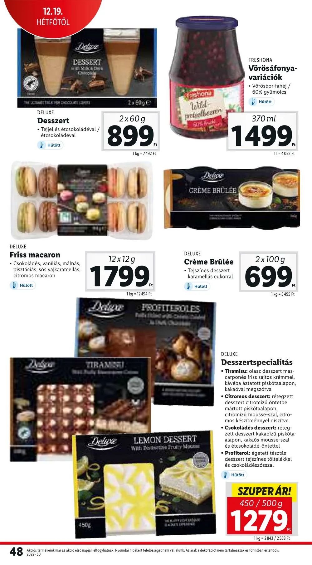 Lidl akciós újság 12.15–12.21 – 48. oldal