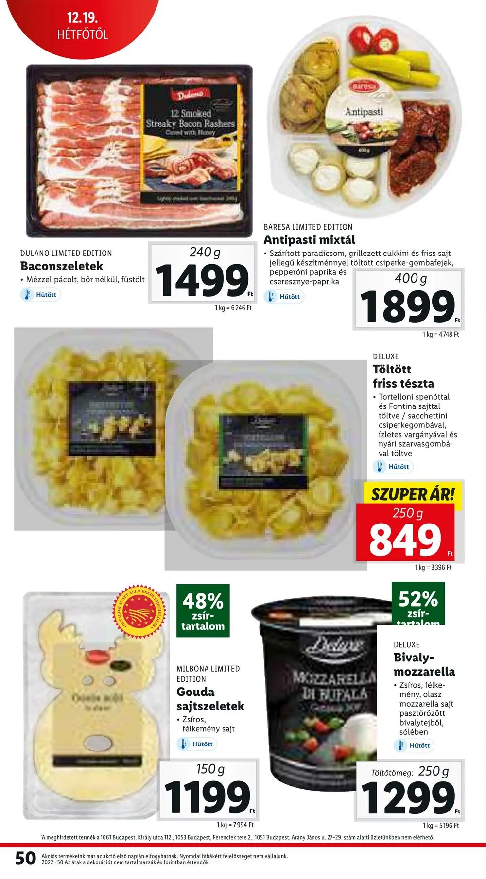 Lidl akciós újság 12.15–12.21 – 50. oldal
