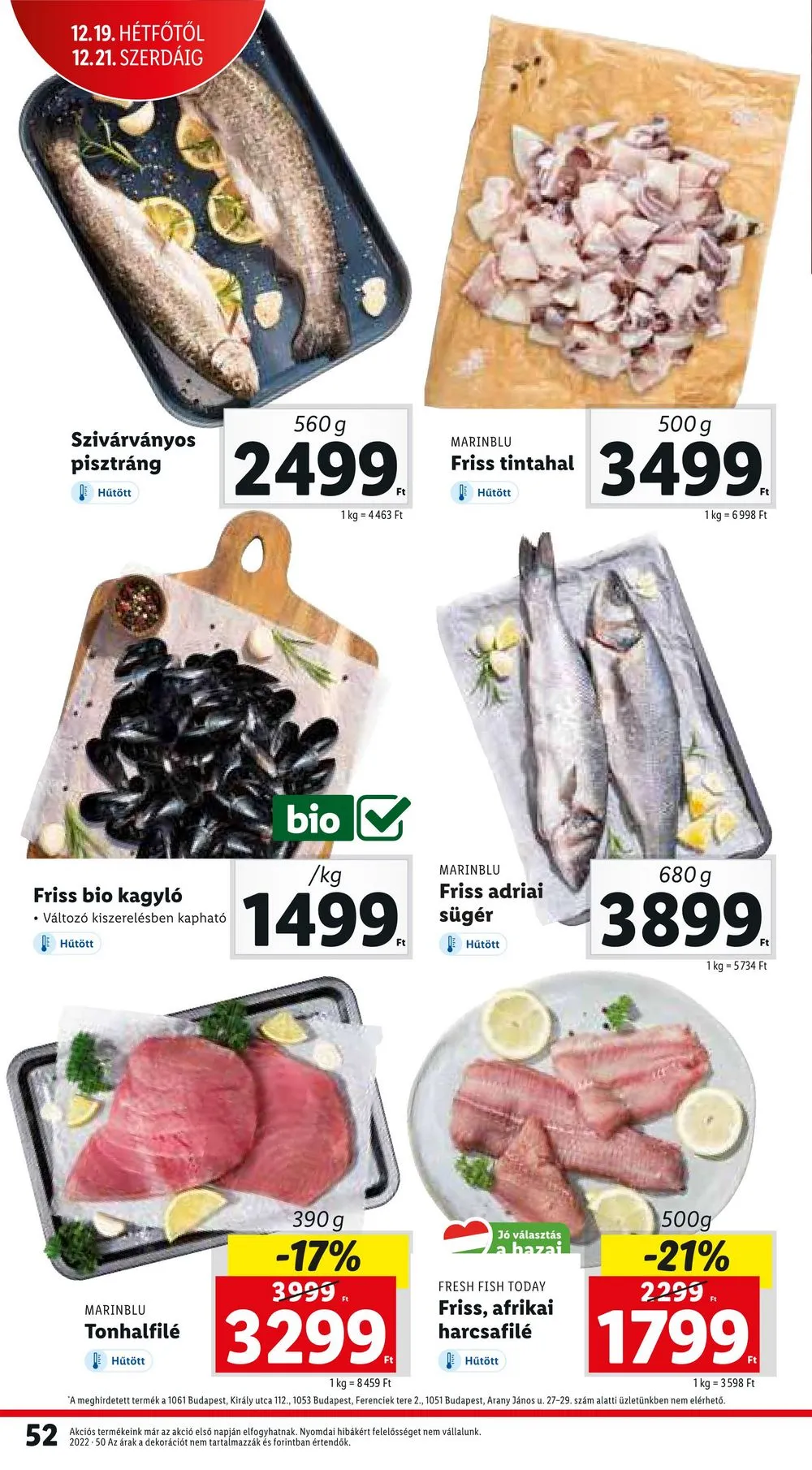 Lidl akciós újság 12.15–12.21 – 52. oldal