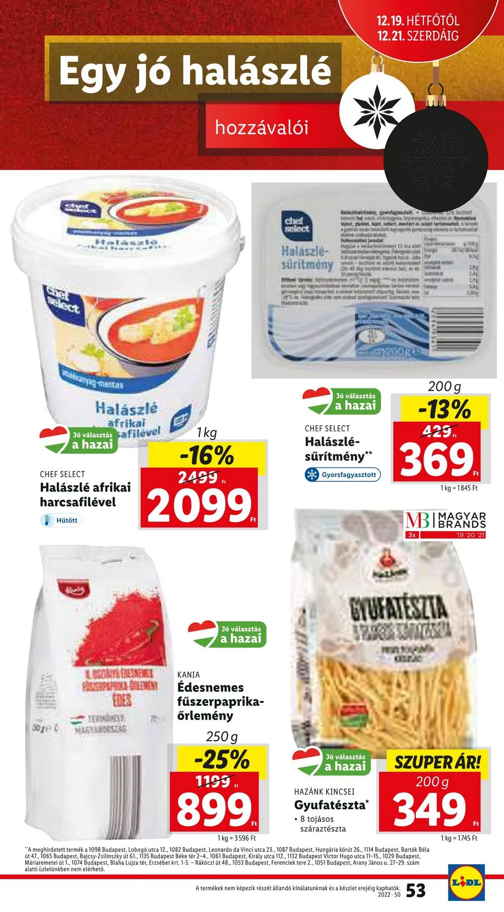 Lidl akciós újság 12.15–12.21 – 53. oldal