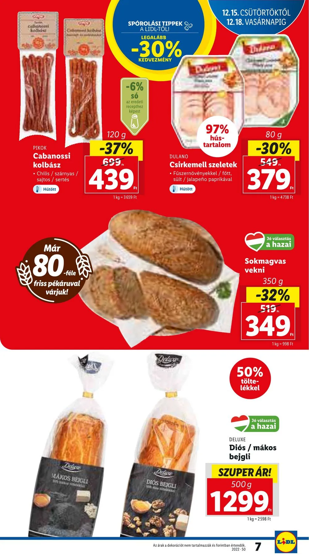 Lidl akciós újság 12.15–12.21 – 7. oldal