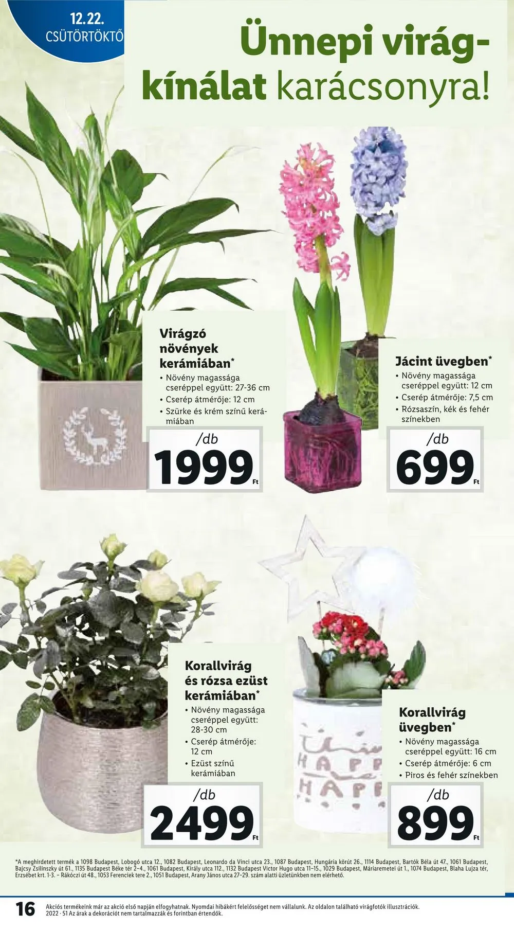 Lidl akciós újság 12.22–12.28 – 16. oldal