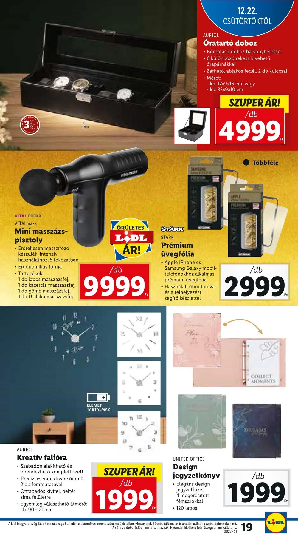 Lidl akciós újság 12.22–12.28 – 19. oldal