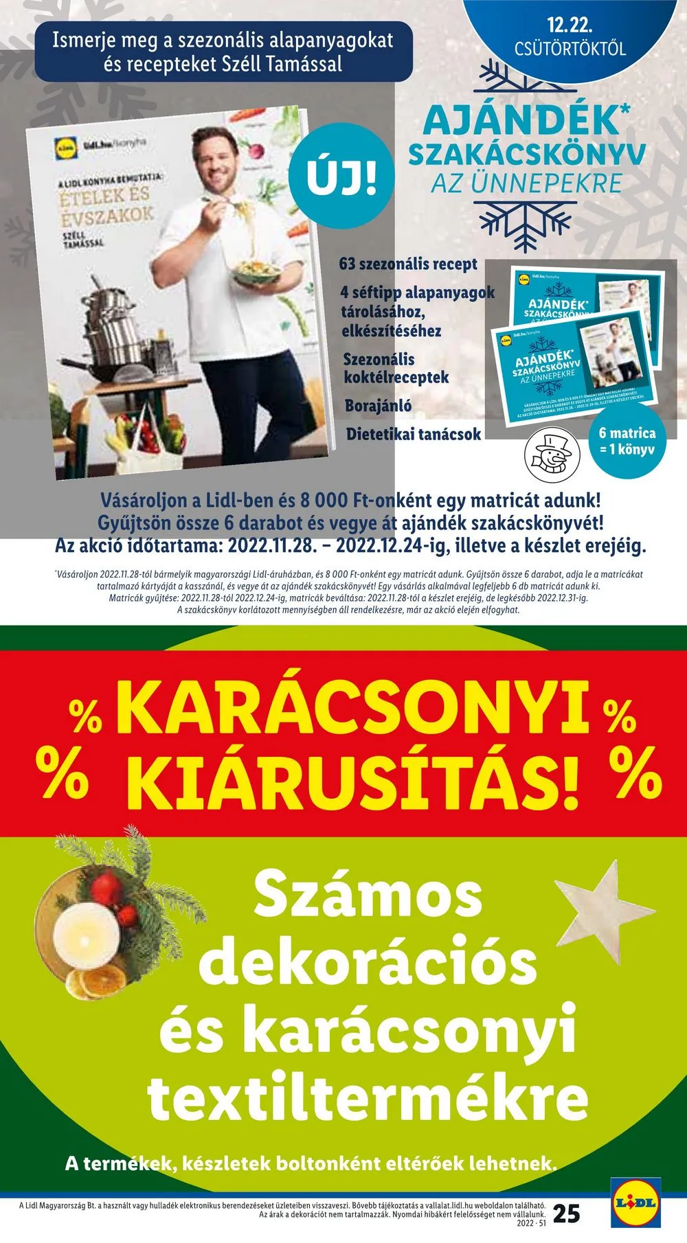 Lidl akciós újság 12.22–12.28 – 25. oldal
