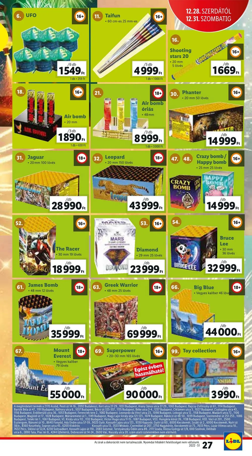 Lidl akciós újság 12.22–12.28 – 27. oldal