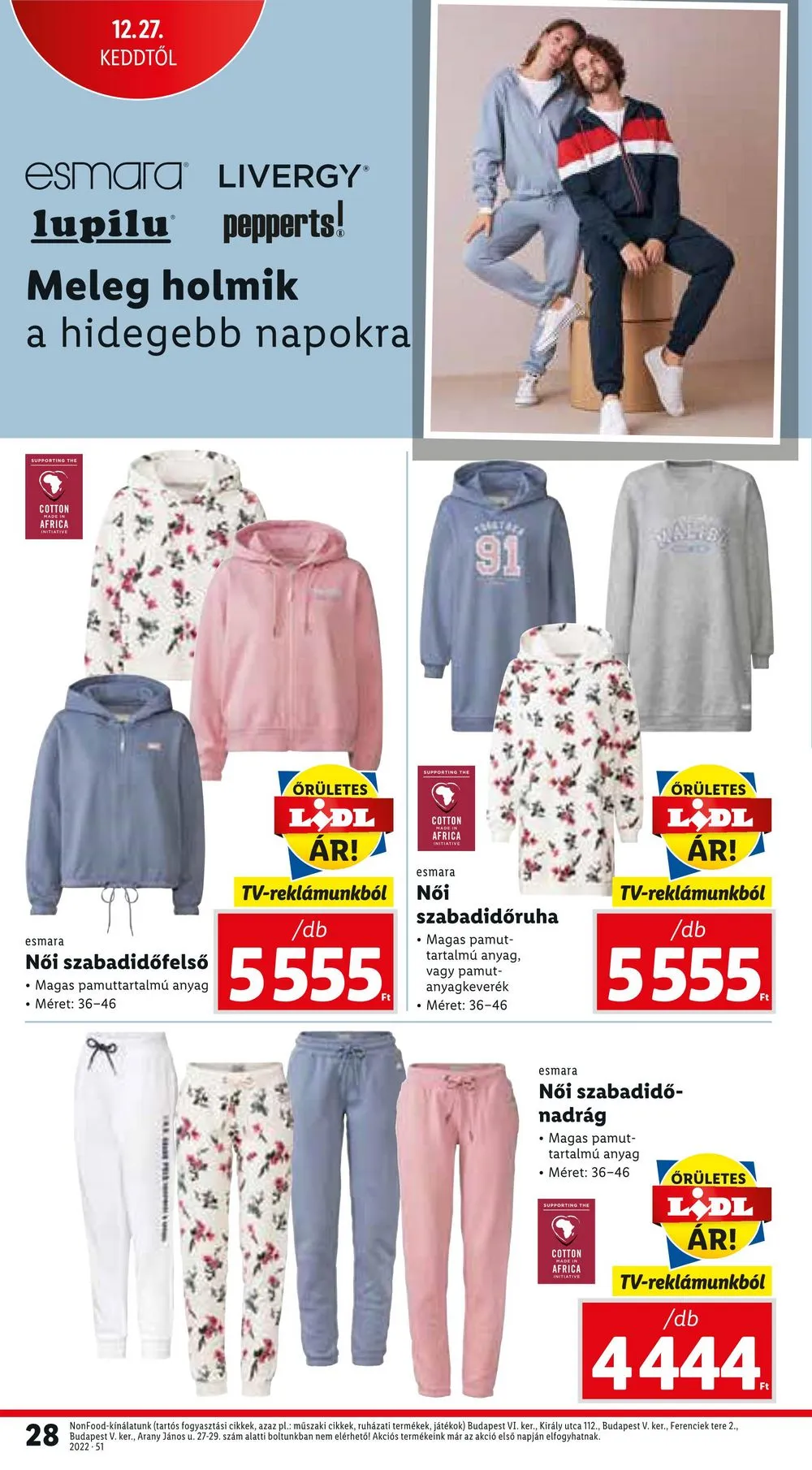Lidl akciós újság 12.22–12.28 – 28. oldal