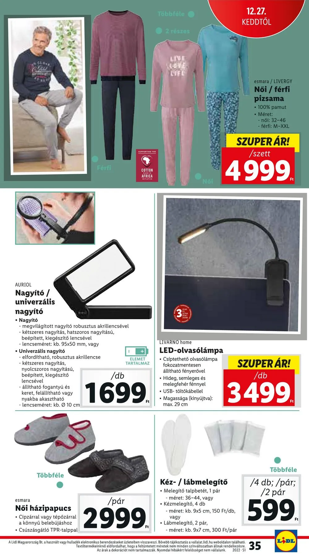 Lidl akciós újság 12.22–12.28 – 35. oldal