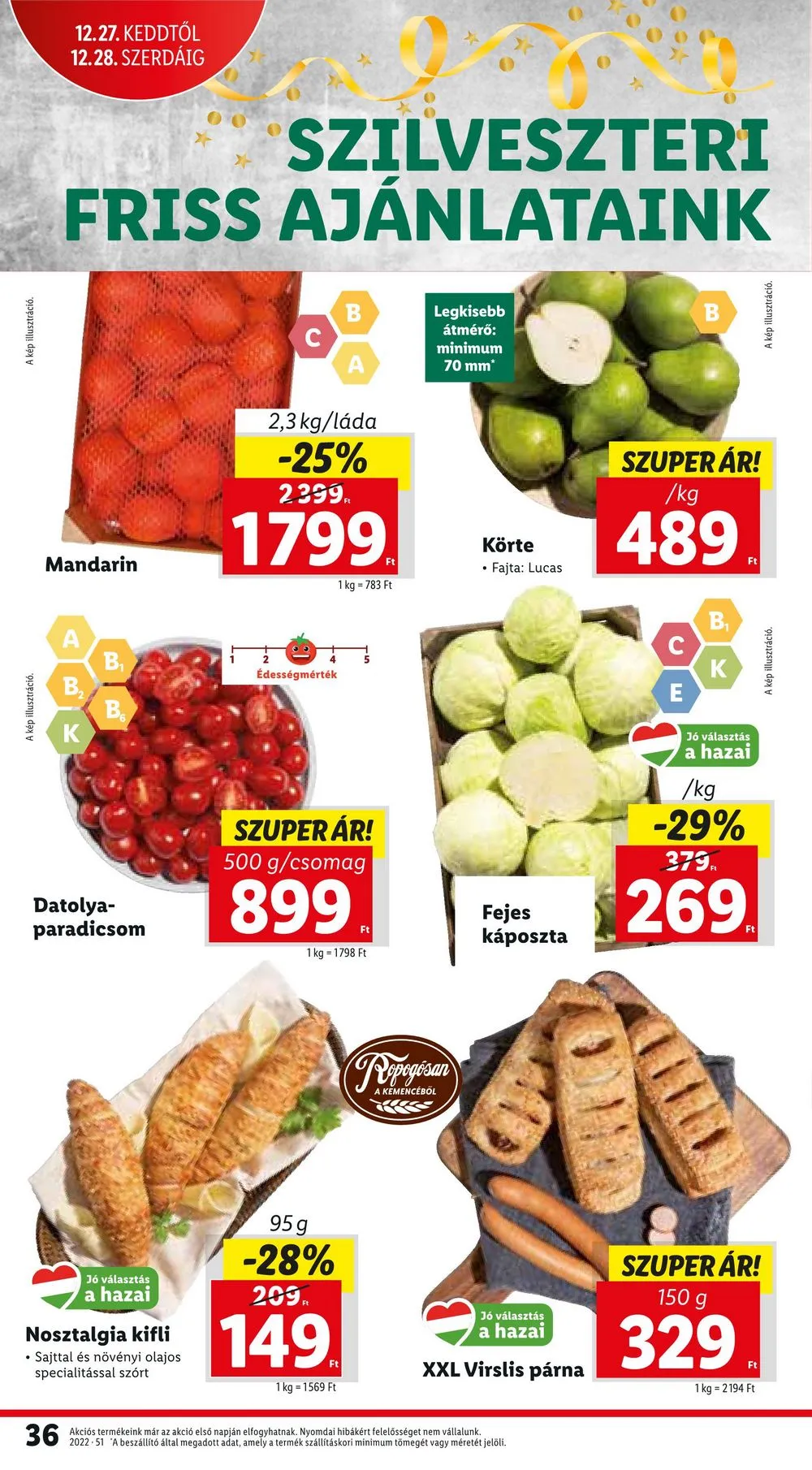 Lidl akciós újság 12.22–12.28 – 36. oldal