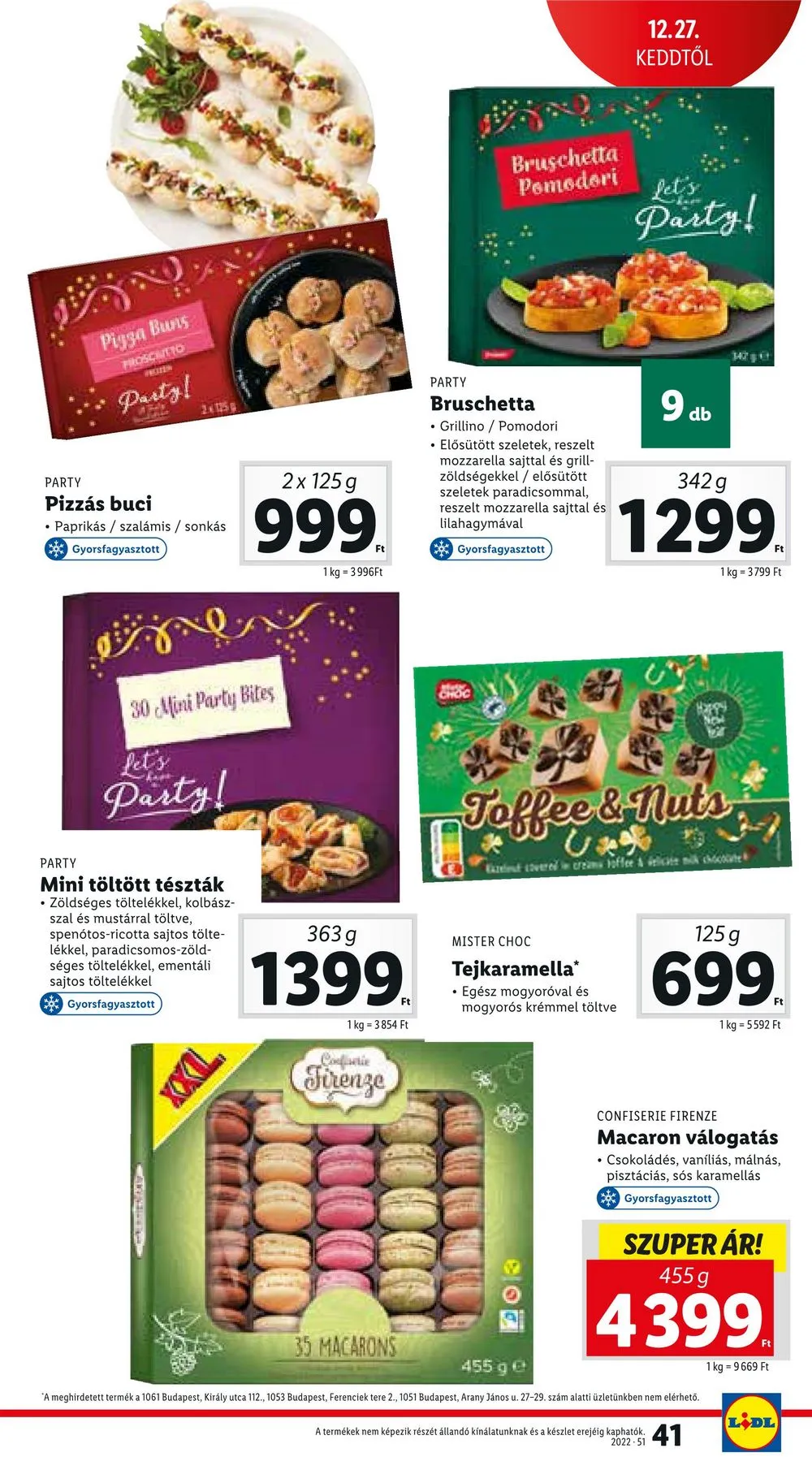 Lidl akciós újság 12.22–12.28 – 41. oldal