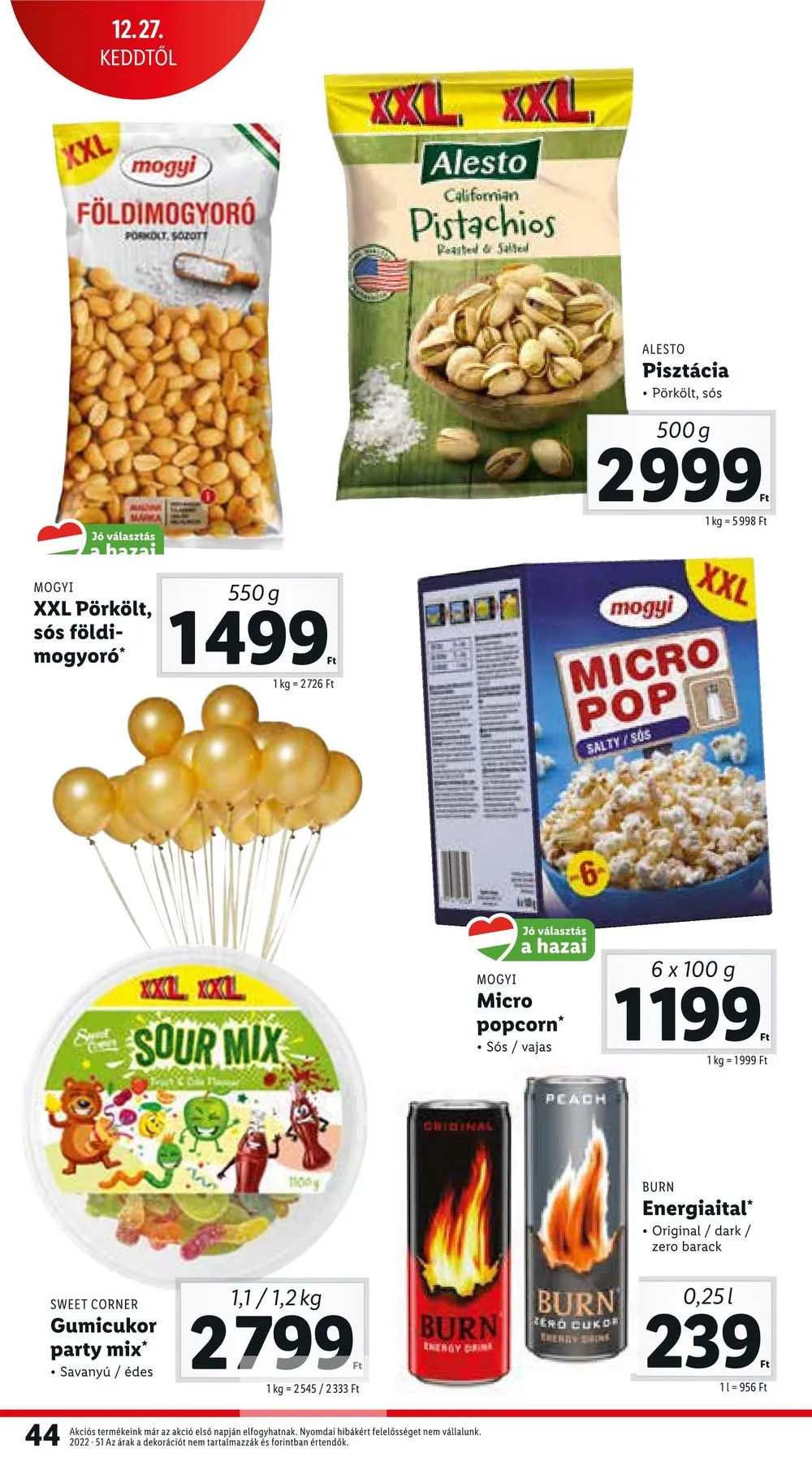 Lidl akciós újság 12.22–12.28 – 44. oldal