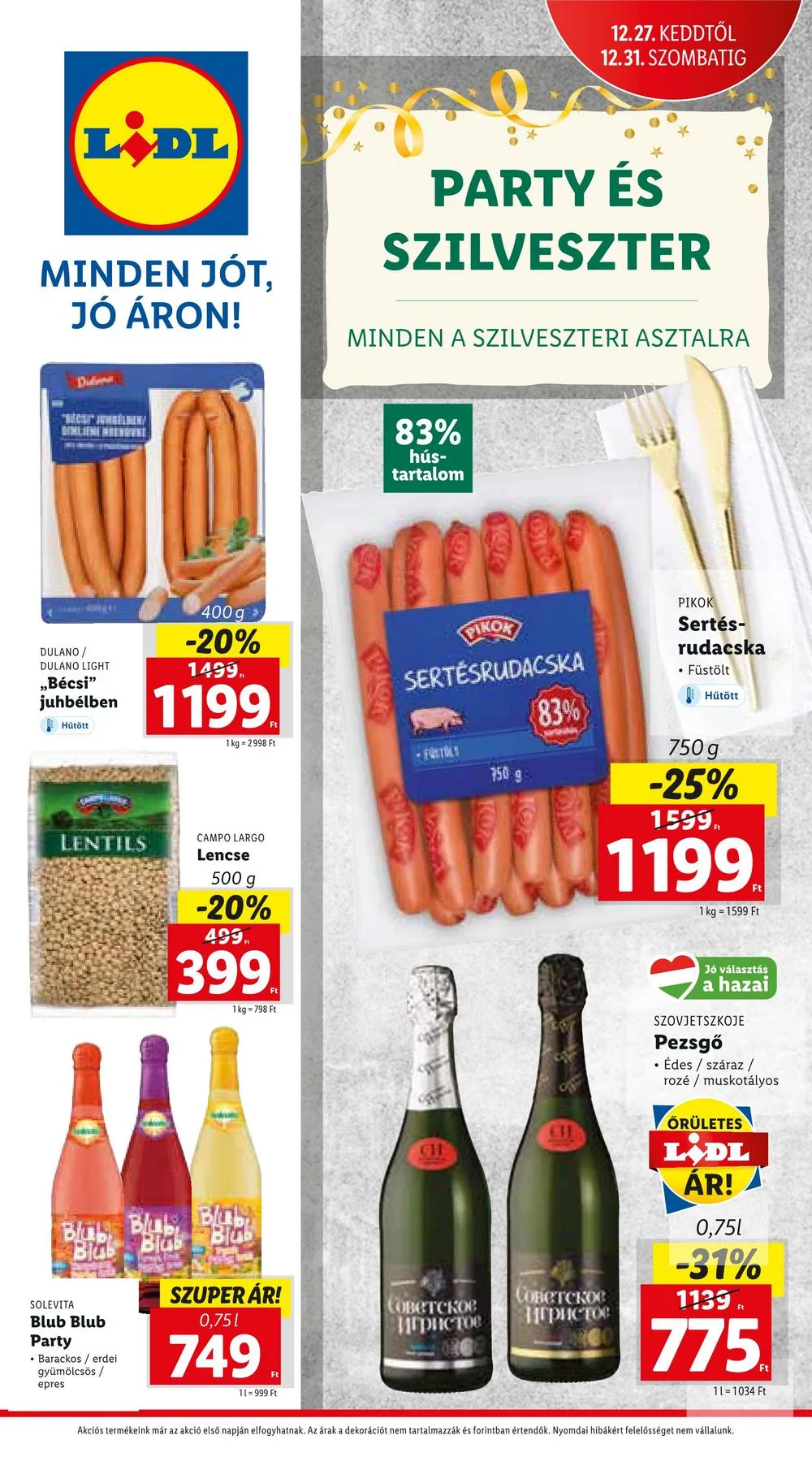 Lidl akciós újság 12.22–12.28 – 46. oldal