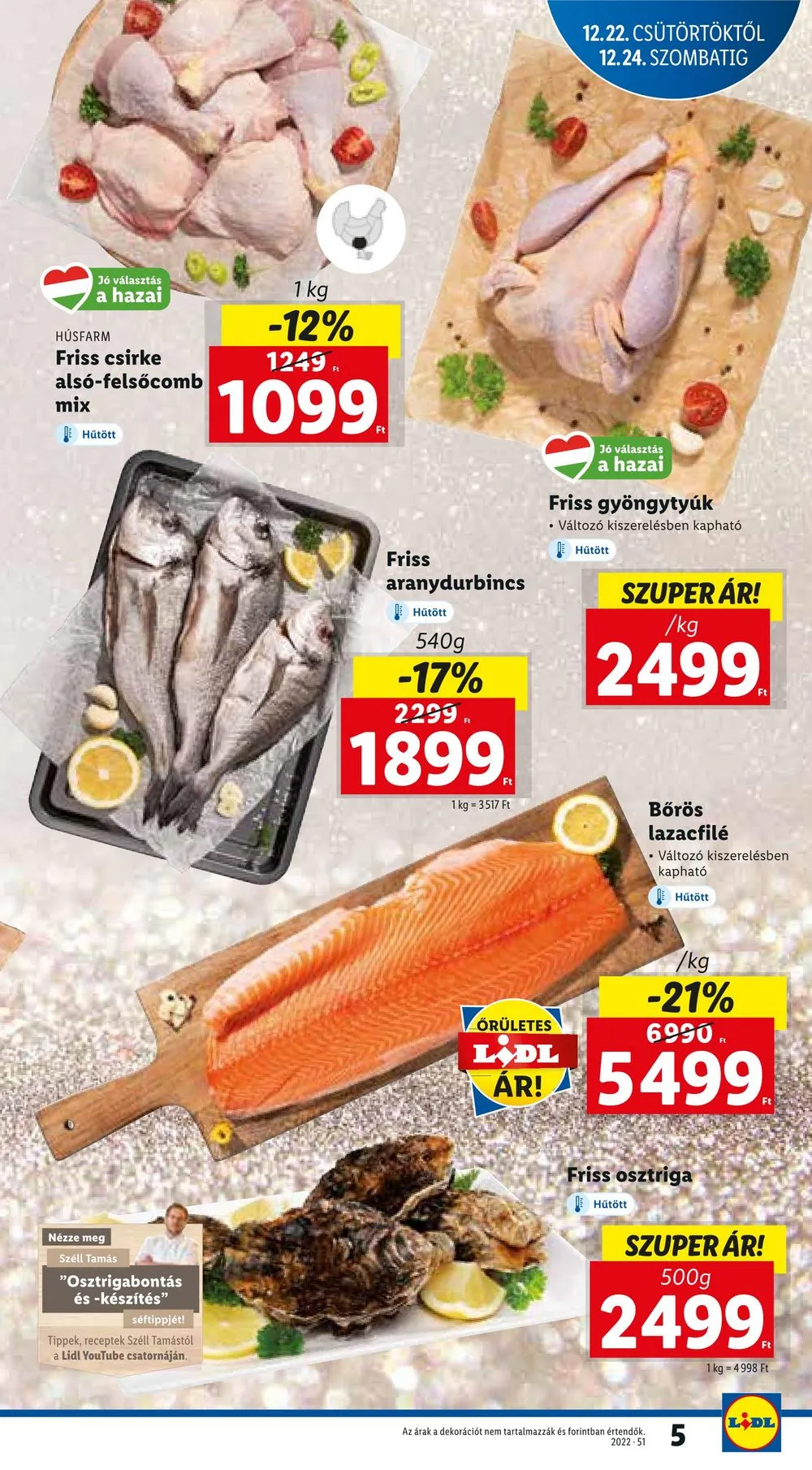 Lidl akciós újság 12.22–12.28 – 5. oldal