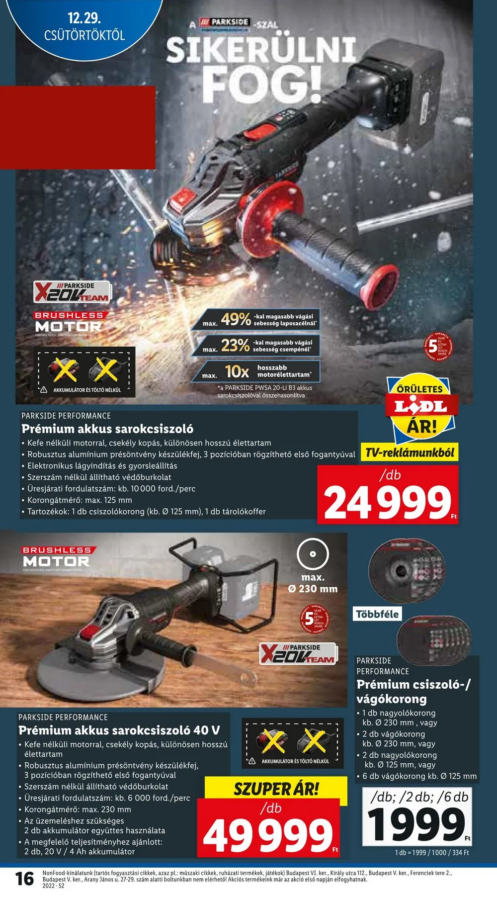 Lidl akciós újság 12.29–01.04 – 16. oldal