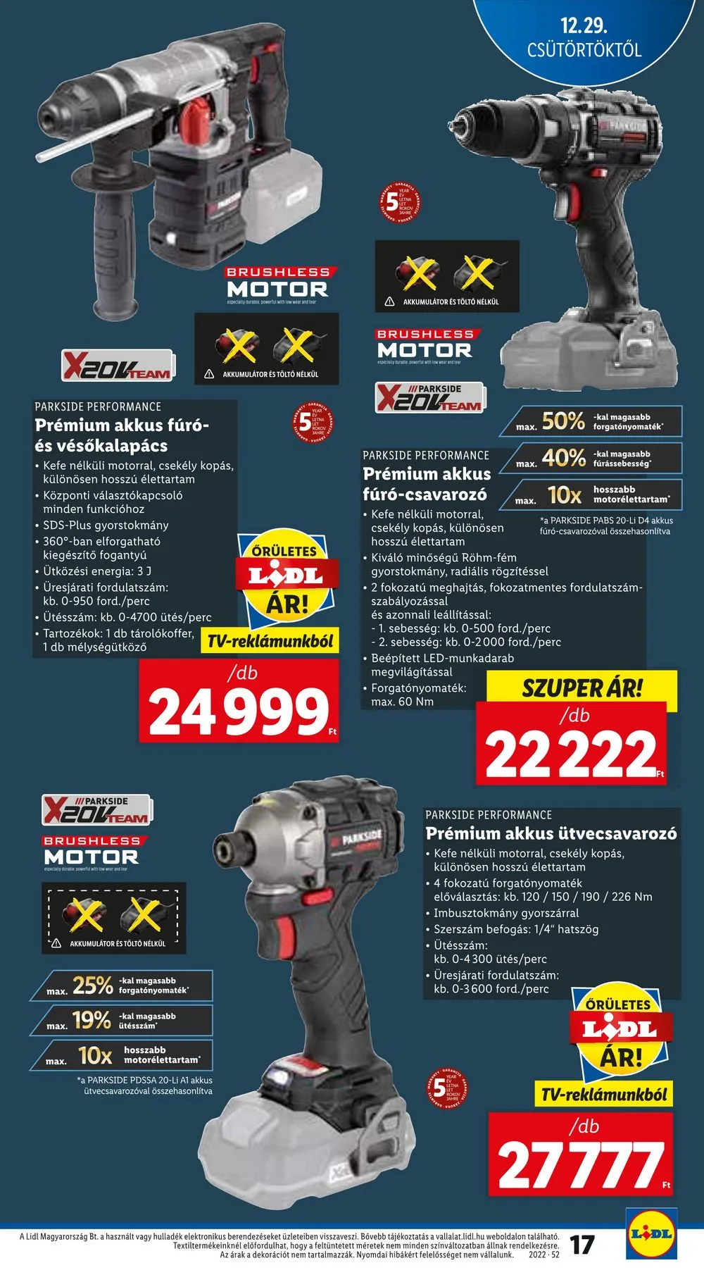 Lidl akciós újság 12.29–01.04 – 17. oldal