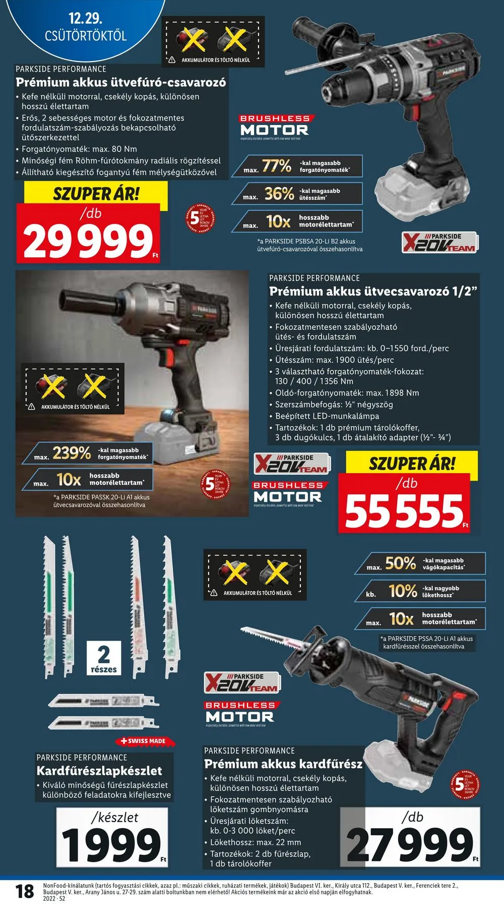 Lidl akciós újság 12.29–01.04 – 18. oldal