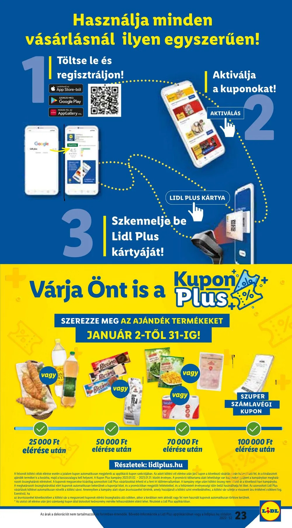 Lidl akciós újság 12.29–01.04 – 23. oldal