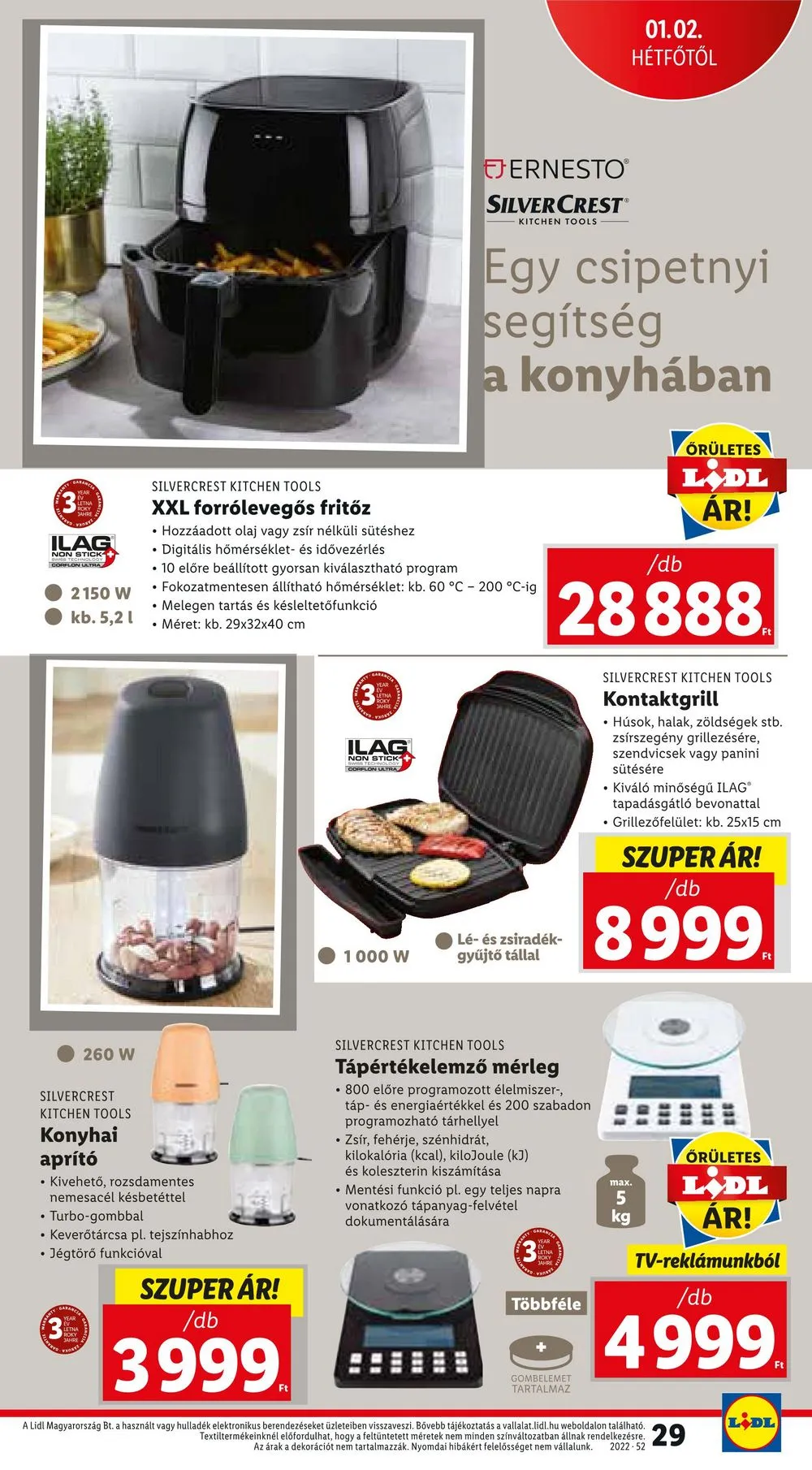 Lidl akciós újság 12.29–01.04 – 29. oldal