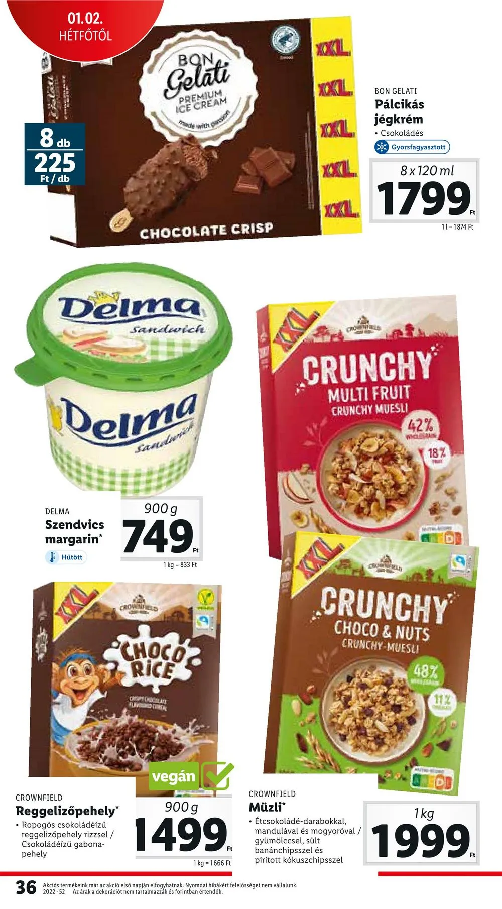 Lidl akciós újság 12.29–01.04 – 36. oldal
